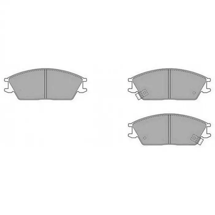 Hyundai Accent 2003-2006 Fren Balata Ön Ikazli 45022SA6600 Nextpart