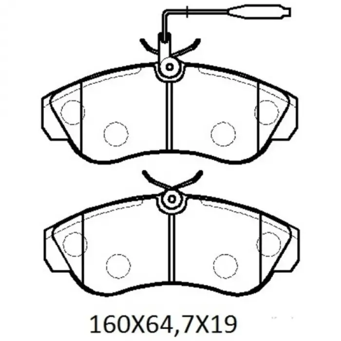 Fiat Ducato 1994-2002 Fren Balata Ön Fisli 71752993 Nextpart