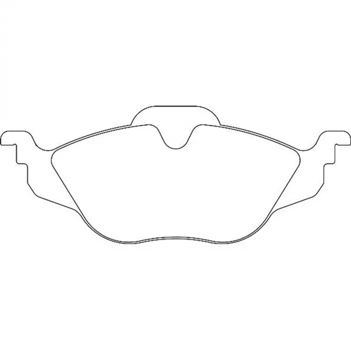 Renault Clio 2005-2012 Fren Balata Ön A4154210510 Nextpart