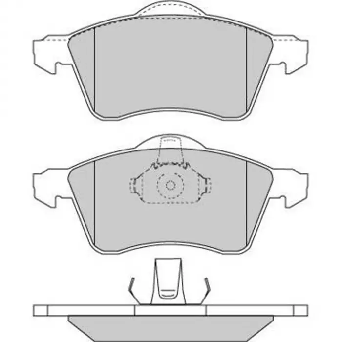 VW Transporter 1990-2003 Fren Balata Ön 7D0 698 151E Nextpart
