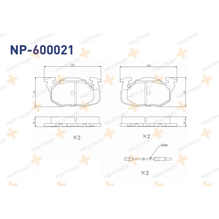 Renault R9 1985-1998 Fren Balata Ön Fisli 16 172 477 80 Nextpart