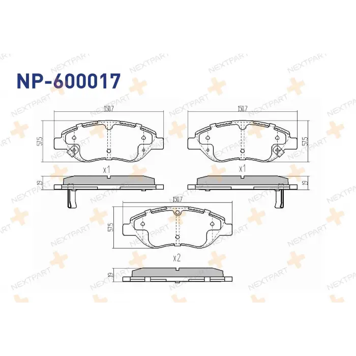Fiat Egea 2015- Fren Balata Ön Ikazli 77368553 Nextpart