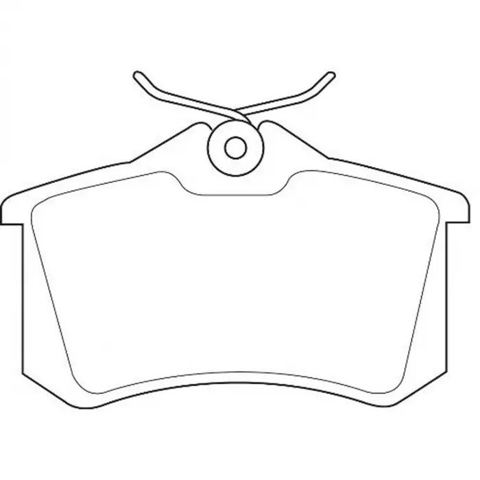 Peugeot 208 2008- Fren Balatası Arka 1643574280 Nextpart