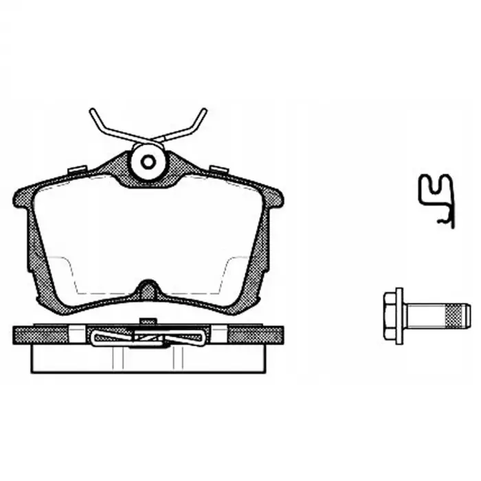 Honda Accord 2003-2008 Fren Balata Arka 43022S1AE02 Nextpart