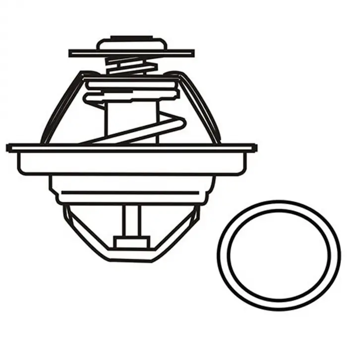 Opel Astra 1986- Termostat 92° TH489892 Vernet