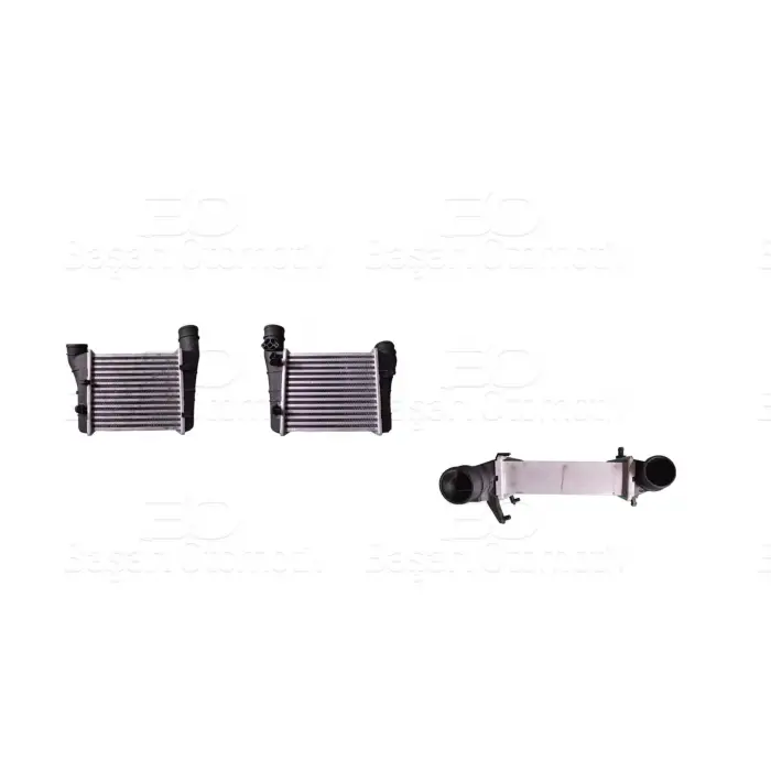 Audi A4 2004- Turbo Radyatörü MT AT 220X218 MM 8ML376899121 Wisco