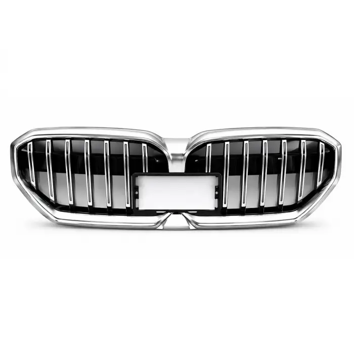 BMW G60 2023- Panjur Krom Krom Siyah Ledli Iconic Glow 51118084683 Wender