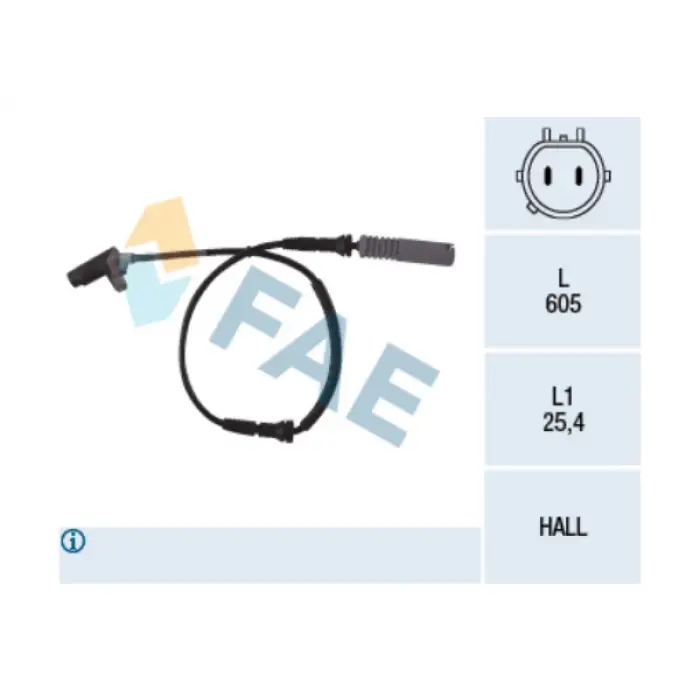 ABS Sensörü E38 Ön 1995-98