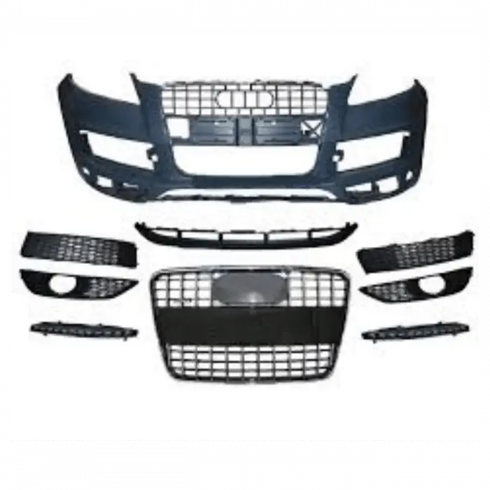 Audı Q7 S-Lıne 11-15 Arası Uyumlu Tampon Seti Ön Gündüz Ledsiz Ve Sis Farsız BK Q7SL S3