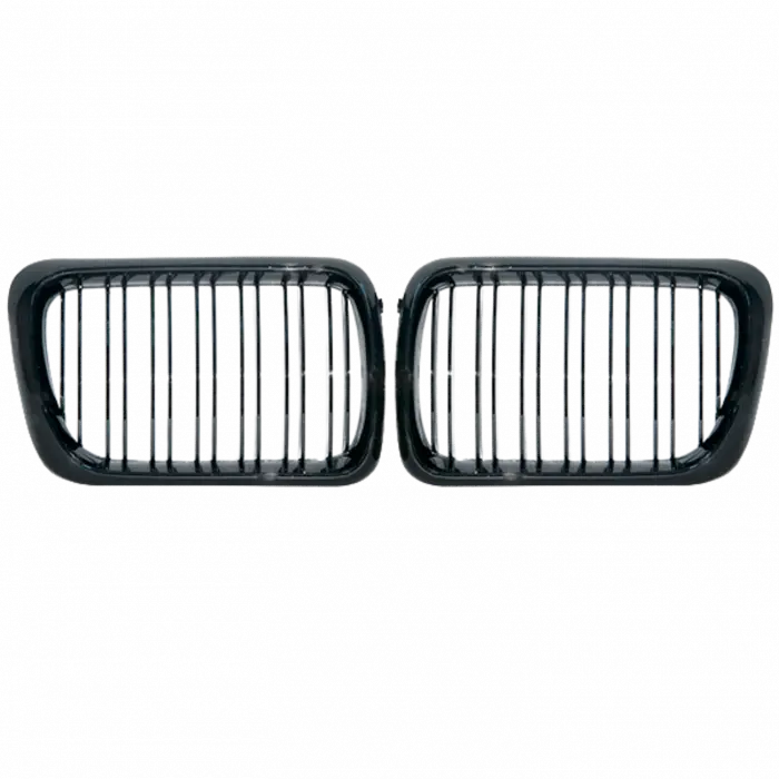BMW E36 1997-1999 Panjur Set Piano Siyah Çift Çıtalı 51138195151 Wender