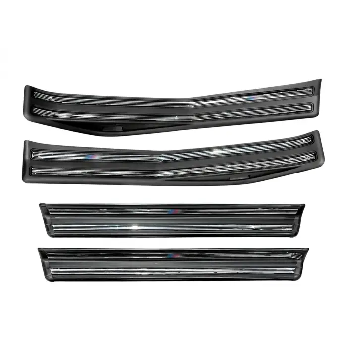 BMW E46 1998-2004 Kapı Eşik Çitası Set Siyah 51417891987 Wender