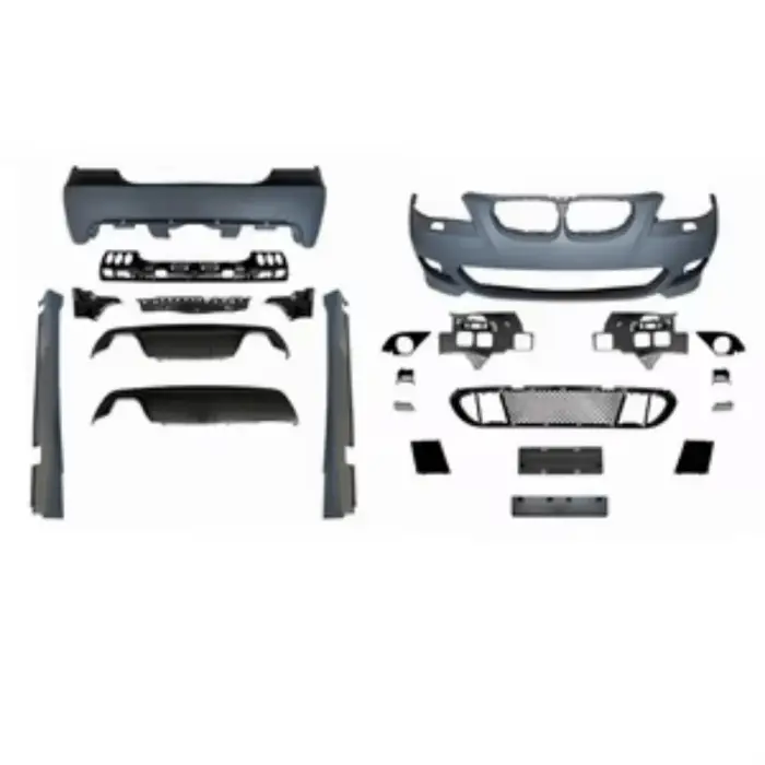 BMW E 60-LCI 2007-2009 Gövde Kiti E60 LCI F Yık Lı PDCli Ön Arka 18mm 00 Çıkış Mrşp Li M Tech 5177790717 Wender