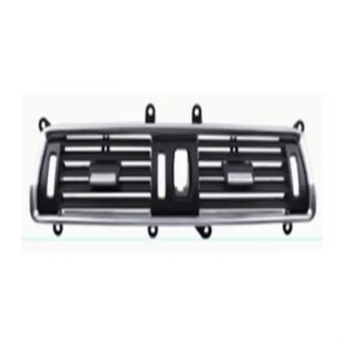 BMW Klima/Kalorifer Izgarası F07+LCI Ön Orta Nikelajlı Siyah