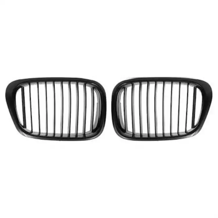 BMW E39 1996-2003 Panjur Set Mat Siyah Çift Çıtalı 51137005837 Wender