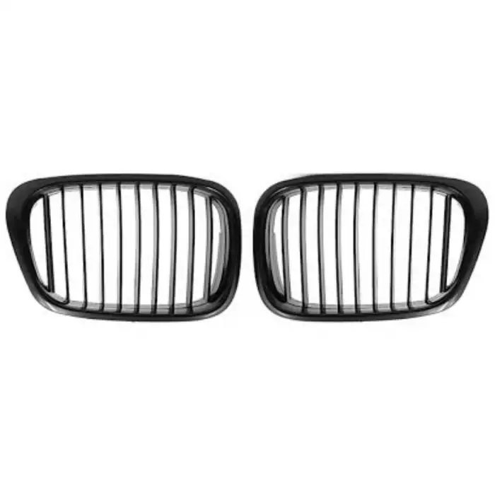 BMW E39 1996-2003 Panjur Set Siyah Krom Siyah Diamond 51137005837 Wender