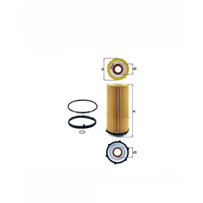 BMW Yağ Filtresi N57 [E90 X5:E70 X6:E71 F10 F01]