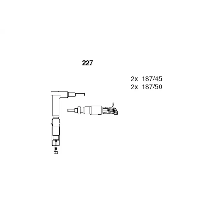 Buji Kablosu M111 [W124 W202] Set