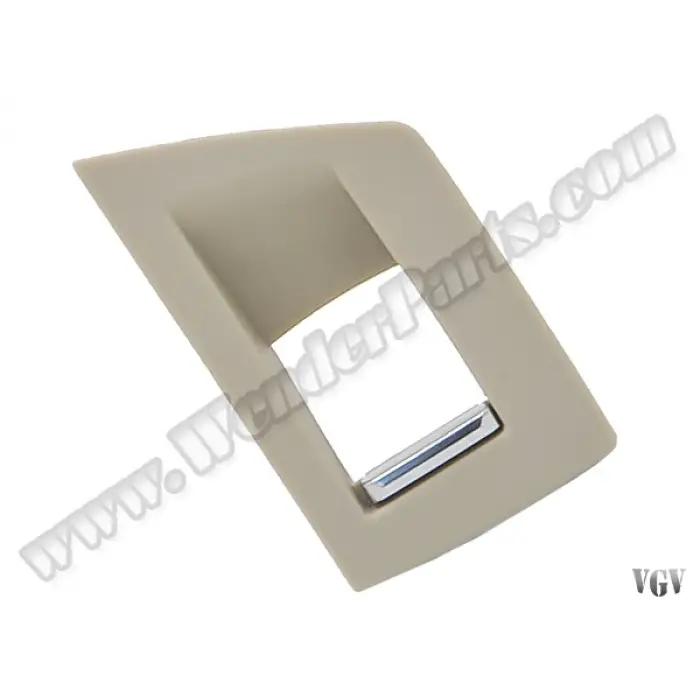 Cam Düğme Çerçevesi F10+LCI Ön/Arka Sağ; Krema