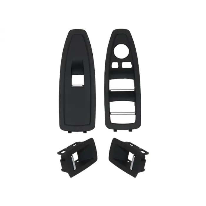 Cam Düğme Çerçevesi F20+LCI F30 F34 F36 Set Siyah