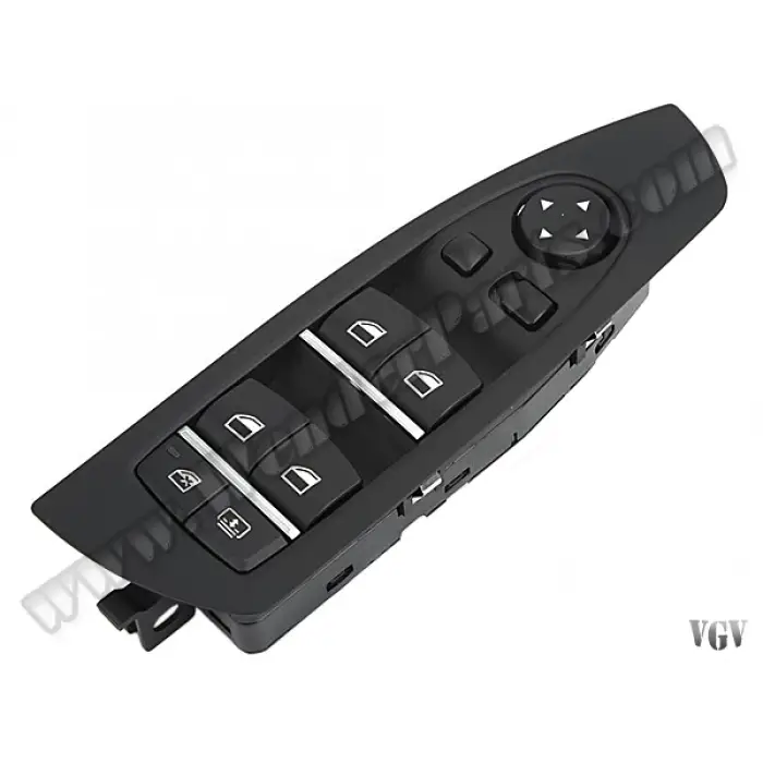 Cam Düğmesi F01+LCI Ön Sol Siyah Çerçeveli; Arka Güneşlik & Kararan Ayna