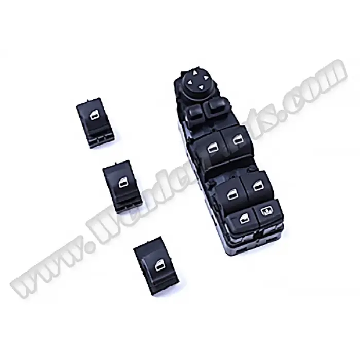 Cam Düğmesi F10+LCI F07+LCI Set; Arka Güneşlik & Kararan Ayna