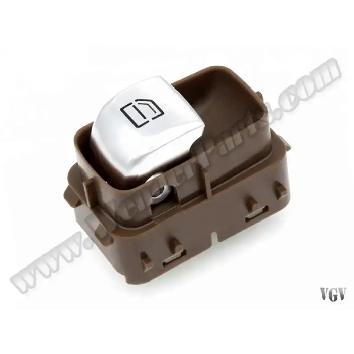 Cam Düğmesi W205 C253 Vito447 Ön Sağ Arka Sol/Sağ Kahve