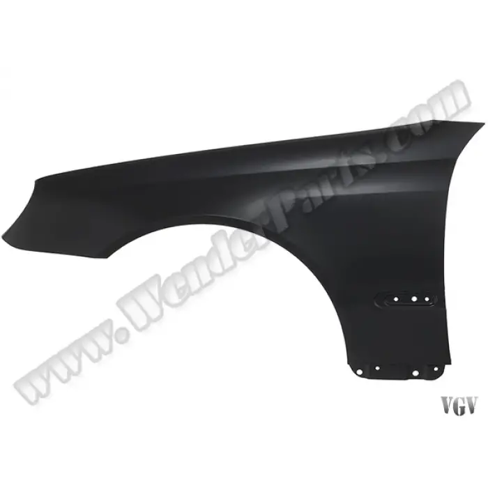 Çamurluk C209-CLK Ön Sol; Deliksiz, Sac 2002-09