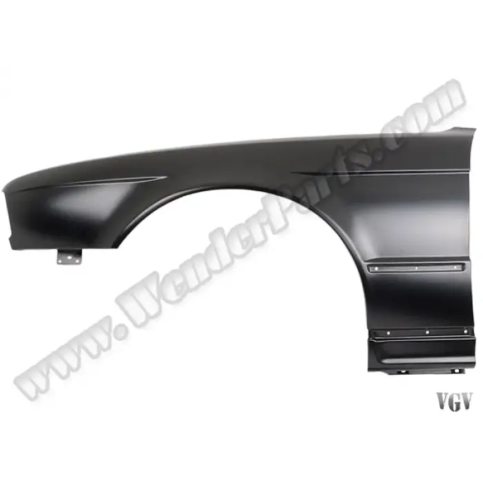 Çamurluk E34 Ön Sol; Deliksiz, Sac USA-Model 1987-95