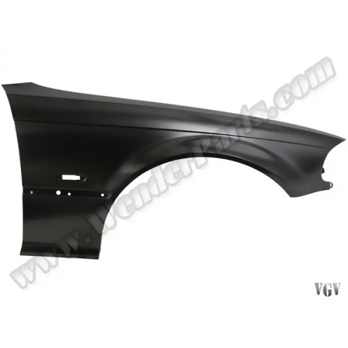 Çamurluk E46 Ön Sağ; Delikli, Sac -Coupe- 1999-02