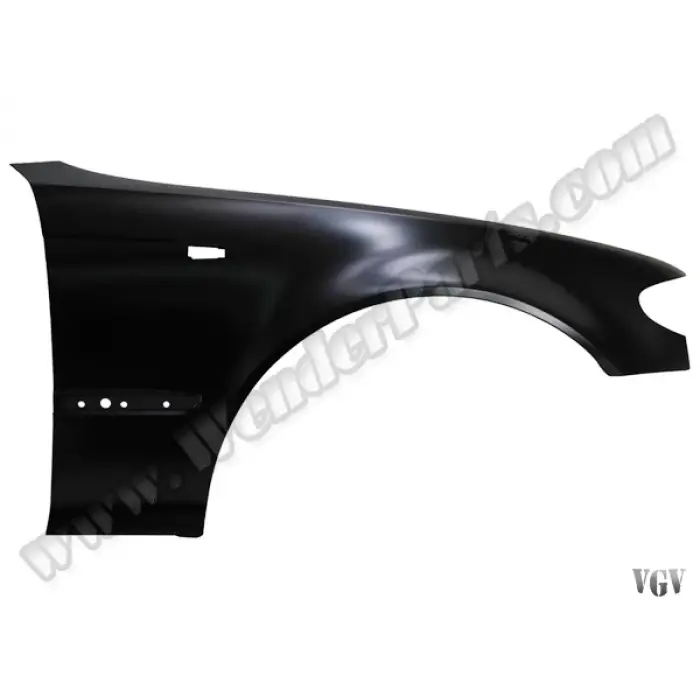 Çamurluk E46 Ön Sağ; Delikli, Sac -Sedan- 2002-04