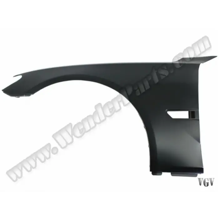 Çamurluk F01+LCI Ön Sol; Delikli, Alüminyum 2008-15