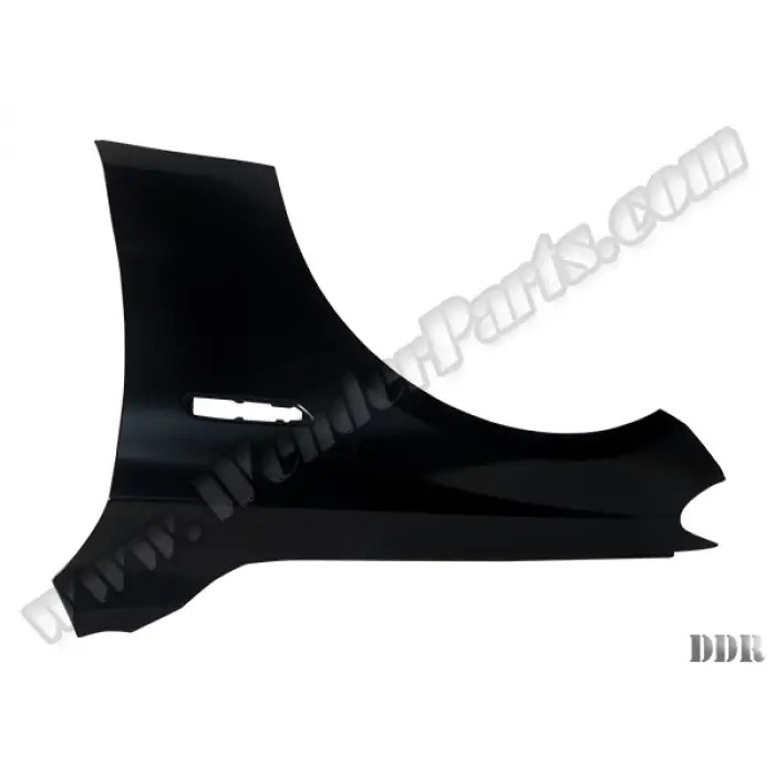 Çamurluk F07+LCI Ön Sol; Delikli, Sac 2009-16