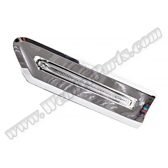 Çamurluk Sinyali F01 Sol; Beyaz Krom Çerçeveli 2008-12