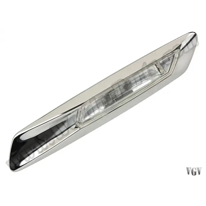 Çamurluk Sinyali F10 Sağ; Beyaz Krom Çerçeveli 2010-13