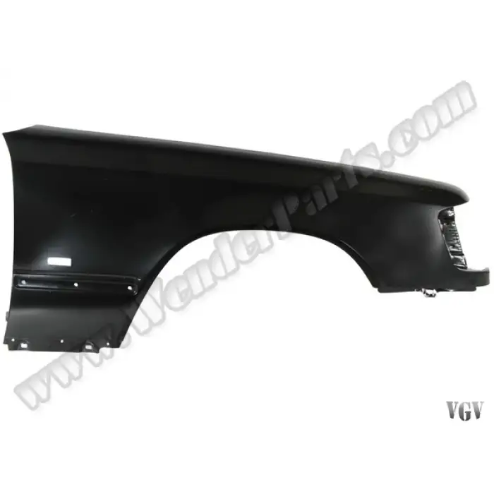 Çamurluk W124 Ön Sağ; Delikli, Sac 1985-95