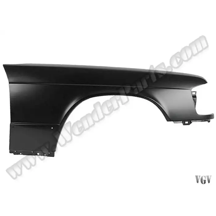 Çamurluk W201 Ön Sağ; Deliksiz, Sac 1983-93