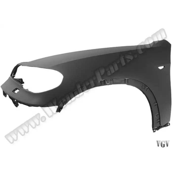 Çamurluk X5:E70-LCI Ön Sol; Delikli, F.Yık-lı, Plastik 2009-13