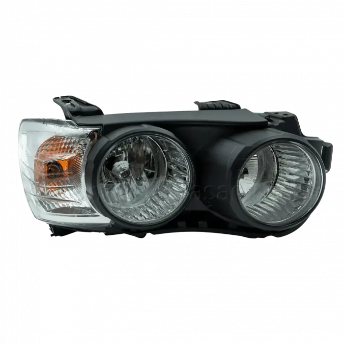 Chevrolet Aveo T300 2012 Ve Sonrası Uyumlu 2243020-77 Far Sağ Siyah Motorlu