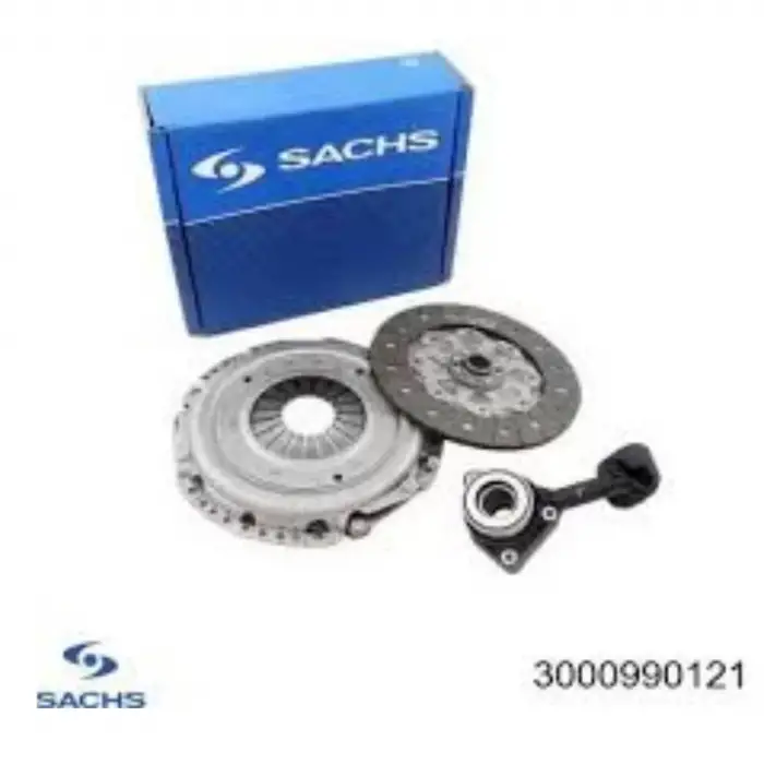 Volkswagen T5 2.5tdı Axe 174ps 04 Ve Sonrası Uyumlu Debriyaj Seti Rulmanlı 3000990121 SACHS