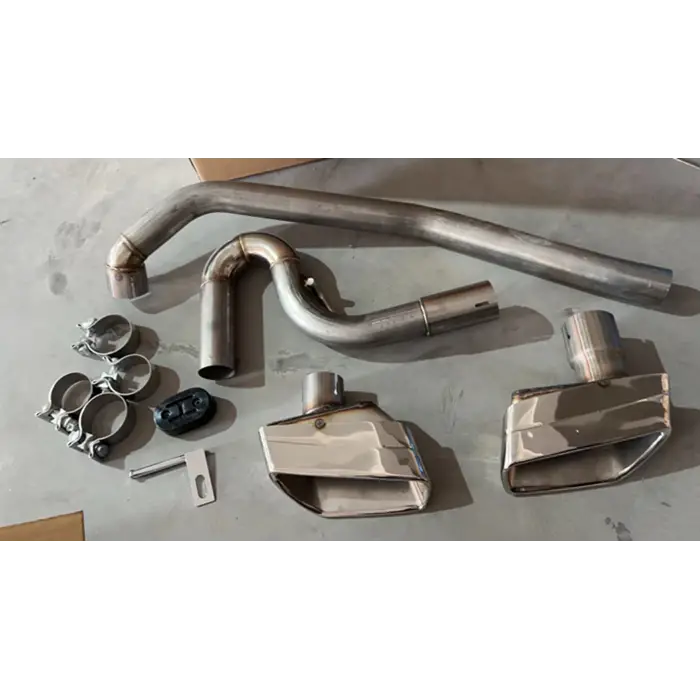 Egzoz Ucu F10 Set; Krom (Boruları ile) -M-Tech- 550i-