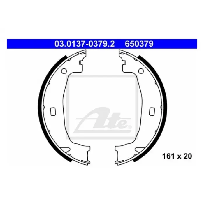 El Fren Balatası E46 E87 E90 F20 F30 F32 F36 Yaysız
