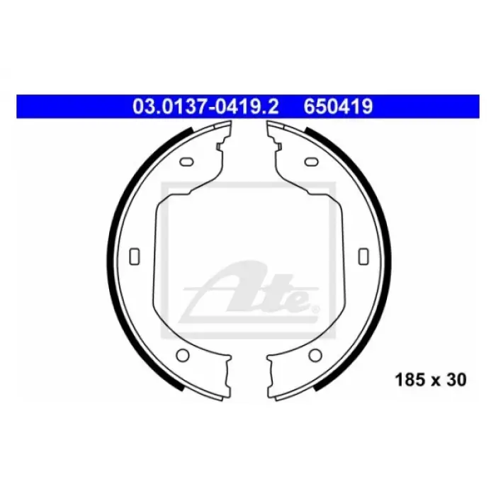 El Fren Balatası E60 E65 X3:E83>X6:E71 F01 X5:F15 Yaysız