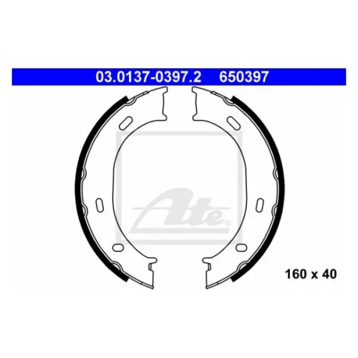 El Fren Balatası Spr901>903 Yaysız