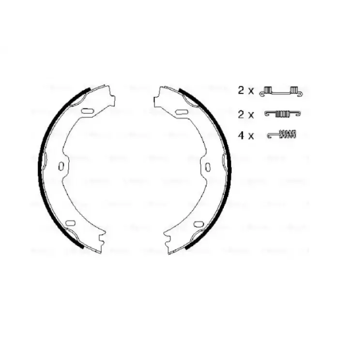 El Fren Balatası W211 Yaylı