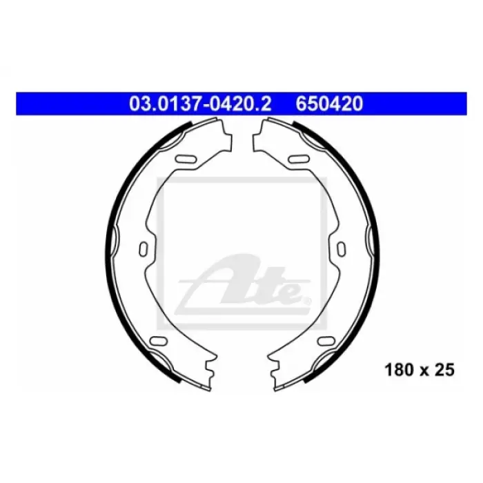 El Fren Balatası W211 Yaysız