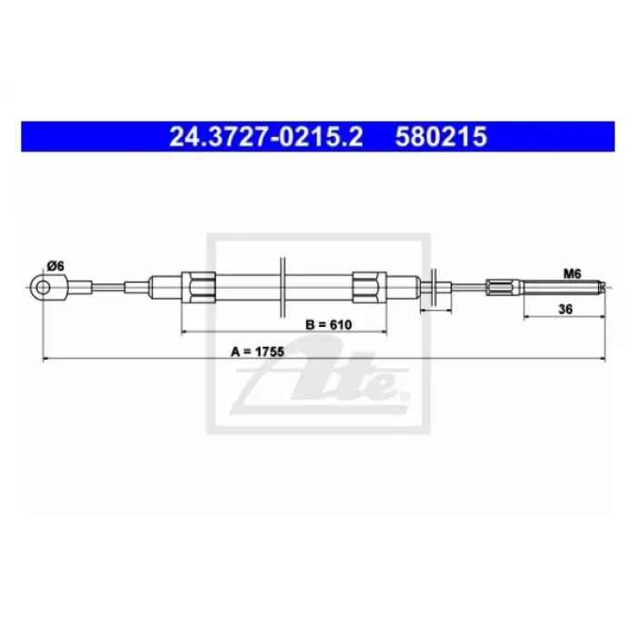 El Fren Teli E34 Arka; Diskli Tip