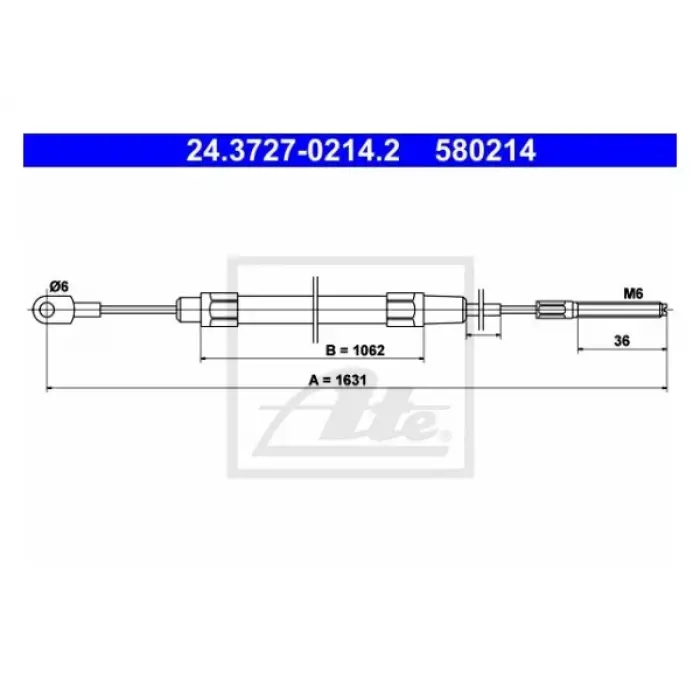 El Fren Teli E36 Arka; Diskli Tip 316>328i