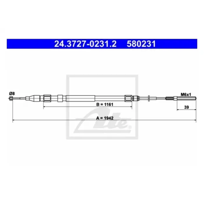 El Fren Teli X5:E53 Arka