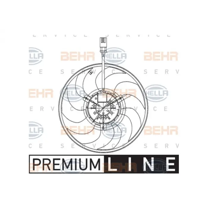 Fan Motoru Vito639 2004-06