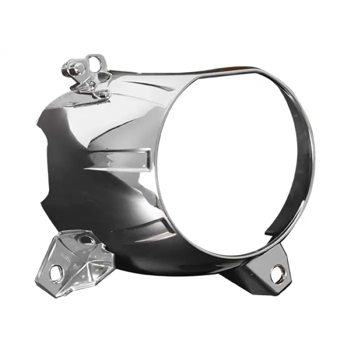 Far Mercek Yuvası E60-LCI İç Sağ; Krom 2007-09